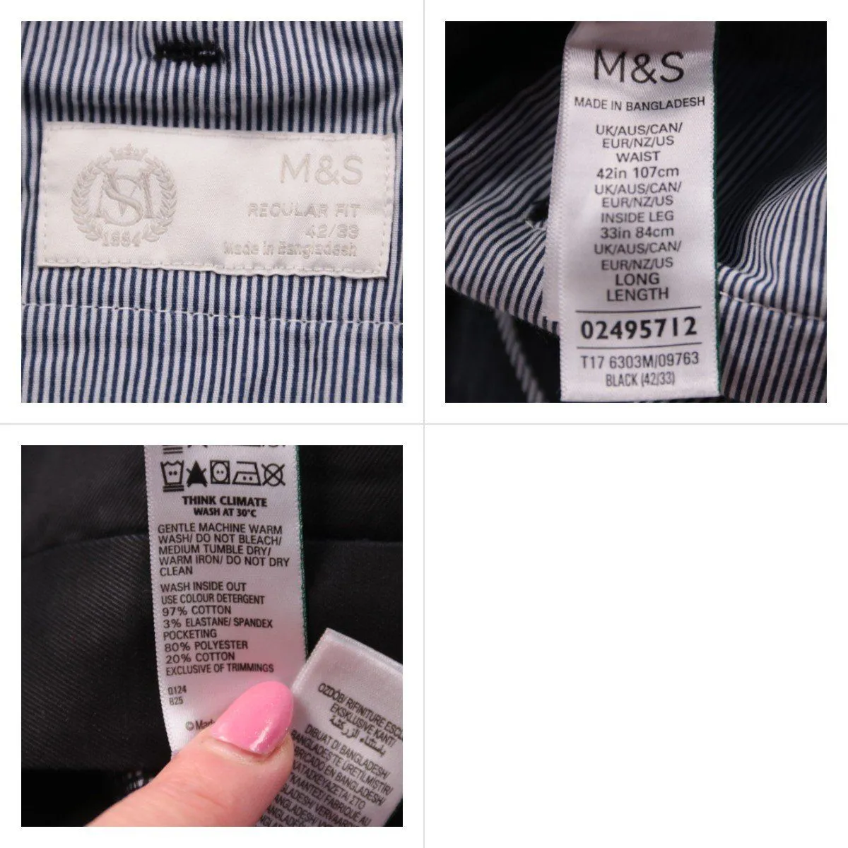 брюки M&S