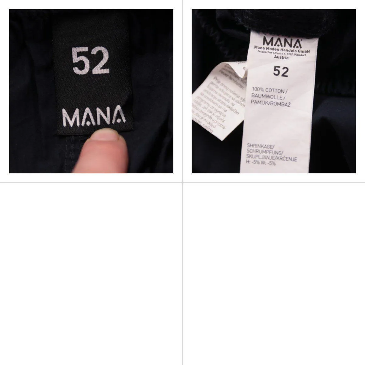 брюки MANA